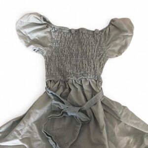 Elegant Kids Dress in Soft Gray